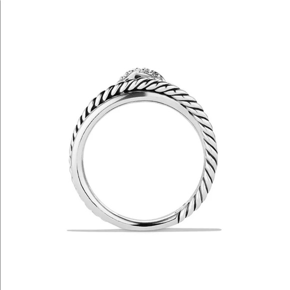 David Yurman X Collection Ring with Diamonds - Picture 6 of 8